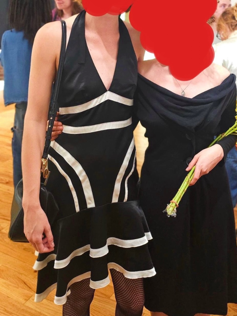 80s satin cocktail dress